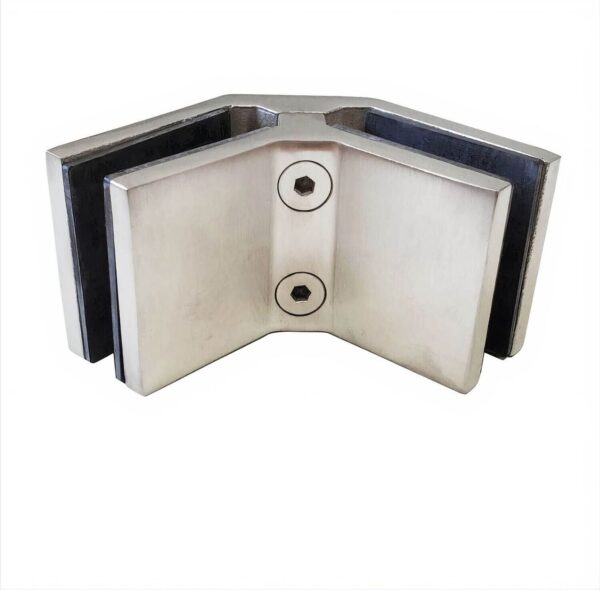 GLASS-TO-GLASS CORNER CONNECTOR 90° WIDE STYLE - Image 2