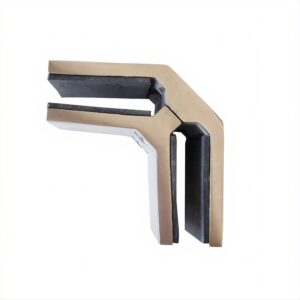 GLASS-TO-GLASS CORNER CONNECTOR 90° WIDE STYLE