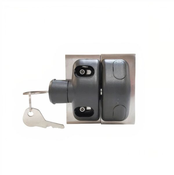 DOOR LATCH KIT FOR TEMPERED GLASS DOOR