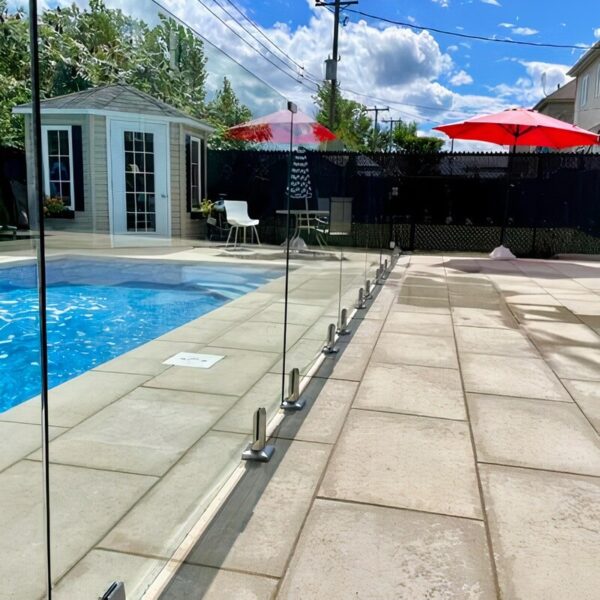 12MM TEMPERED GLASS PANELS, 46" HEIGHT