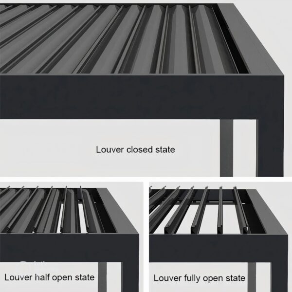 ALUMINUM PERGOLA (10X10FT BY 8) - Image 4