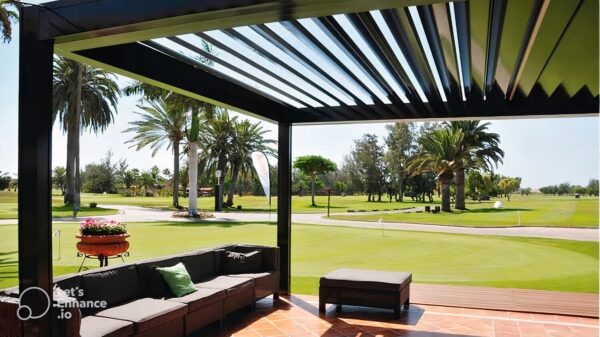 ALUMINUM PERGOLA (10X10FT BY 8) - Image 6