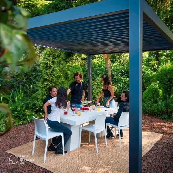 ALUMINUM PERGOLA (10X13 FEET BY 8) - Image 5