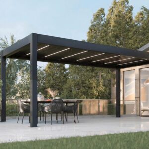 ALUMINUM PERGOLA (10X10FT BY 8)